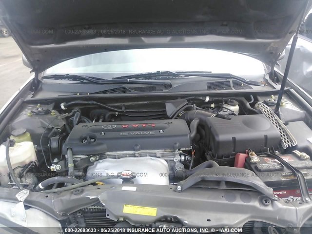 4T1BE32K74U913309 - 2004 TOYOTA CAMRY LE/XLE/SE 灰色 照片 10