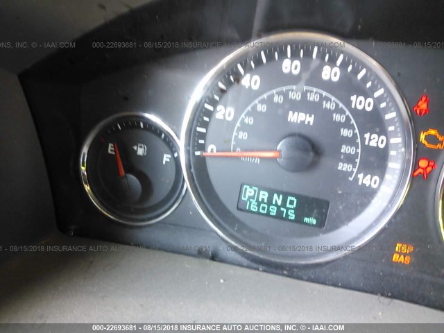 1J8HH48P27C643844 - 2007 JEEP COMMANDER BLACK photo 7