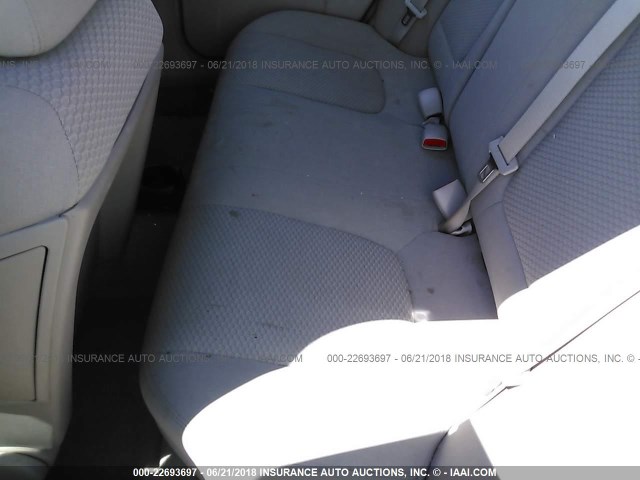 1G1ZS57F47F269739 - 2007 CHEVROLET MALIBU LS ვერცხლისფერი ფოტო 8