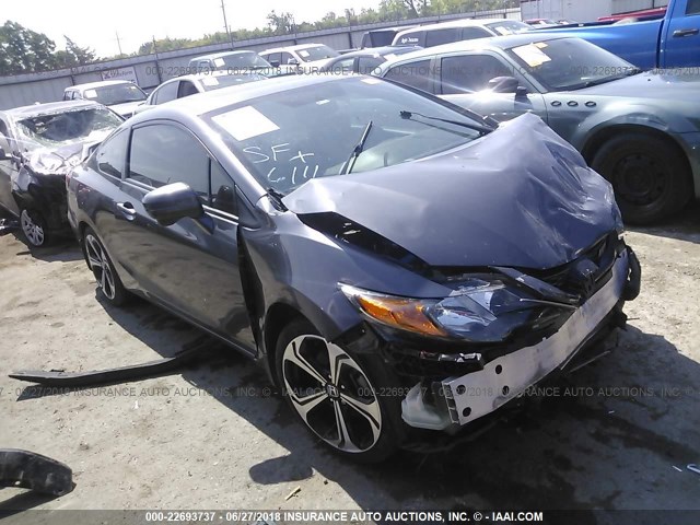 2HGFG4A53FH701810 - 2015 HONDA CIVIC SI GRAY photo 1