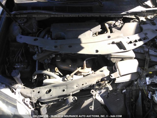 4T1BF1FK5CU057342 - 2012 TOYOTA CAMRY SE/LE/XLE BLACK photo 10