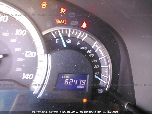 4T1BF1FK5CU057342 - 2012 TOYOTA CAMRY SE/LE/XLE BLACK photo 7