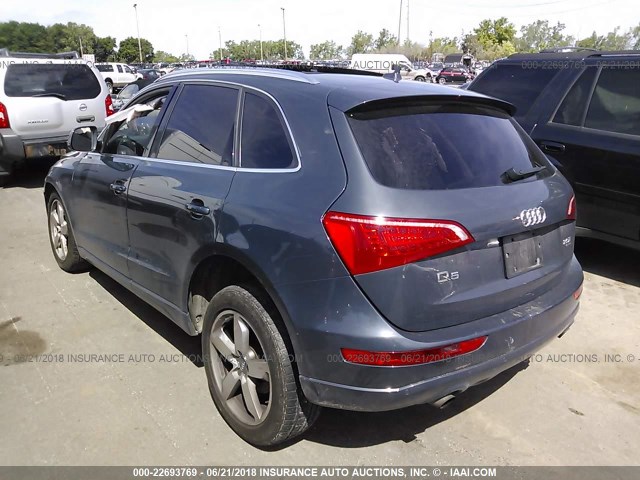 WA1LFAFP5BA081106 - 2011 AUDI Q5 PREMIUM PLUS BLUE photo 3