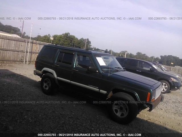 1J4FT68S3WL225783 - 1998 JEEP CHEROKEE SPORT/CLASSIC GREEN photo 1