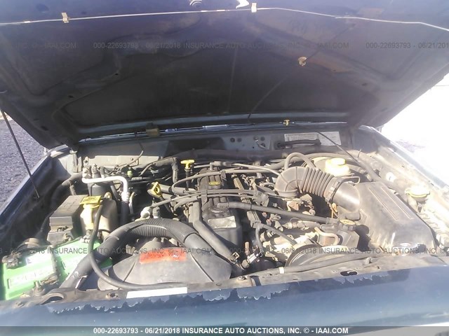 1J4FT68S3WL225783 - 1998 JEEP CHEROKEE SPORT/CLASSIC მწვანე ფოტო 10