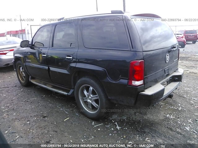 1GYEK63N64R316640 - 2004 CADILLAC ESCALADE LUXURY 黑色 照片 3