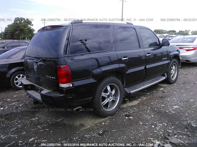 1GYEK63N64R316640 - 2004 CADILLAC ESCALADE LUXURY 黑色 照片 4