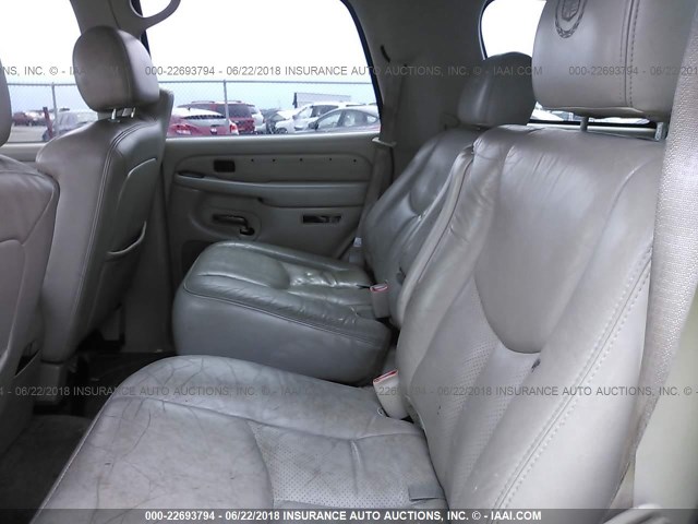 1GYEK63N64R316640 - 2004 CADILLAC ESCALADE LUXURY BLACK photo 8