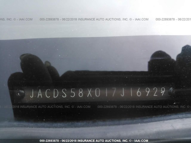 JACDS58X017J16929 - 2001 ISUZU TROOPER S/LS/LIMITED WHITE photo 9