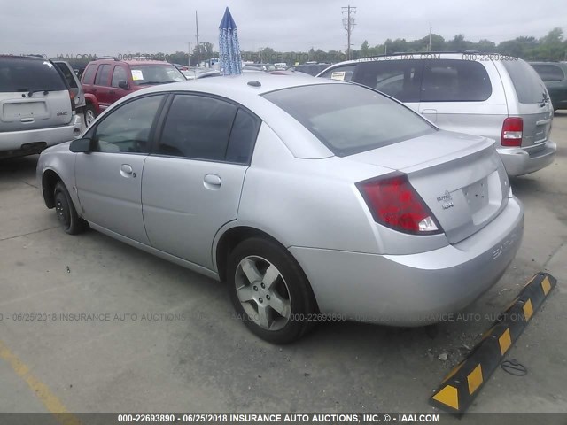 1G8AL58F36Z128345 - 2006 SATURN ION LEVEL 3 GRAY photo 3