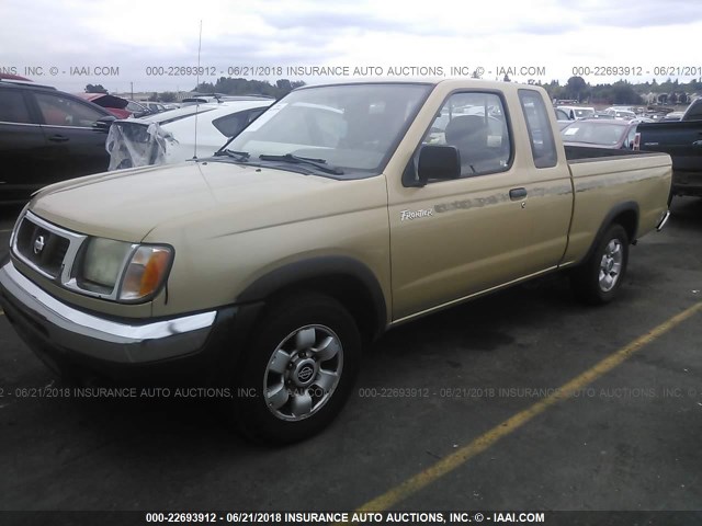 1N6DD26S8WC371440 - 1998 NISSAN FRONTIER KING CAB XE/KING CAB SE GOLD photo 2