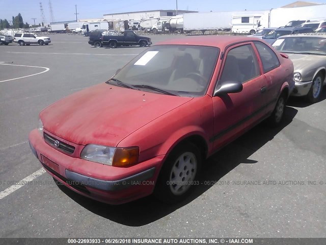 JT2AC52L2V0259329 - 1997 TOYOTA TERCEL CE RED photo 2