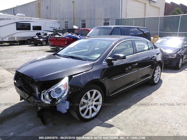 1G4GJ5G38DF271377 - 2013 BUICK LACROSSE TOURING BLACK photo 2