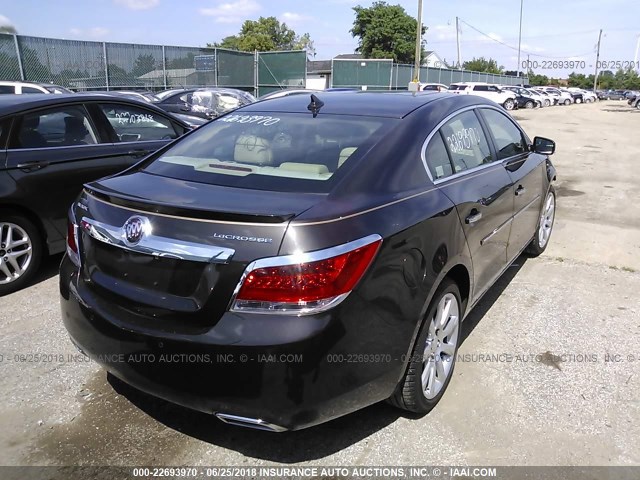 1G4GJ5G38DF271377 - 2013 BUICK LACROSSE TOURING BLACK photo 4