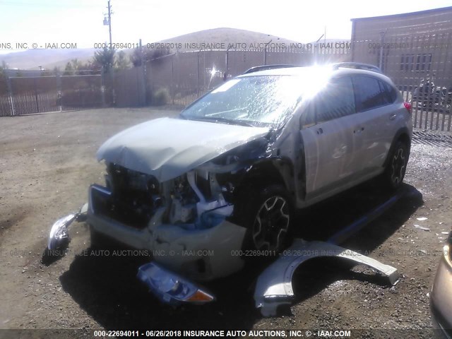 JF2GPABC4H8243817 - 2017 SUBARU CROSSTREK PREMIUM Қоңыр фото 2