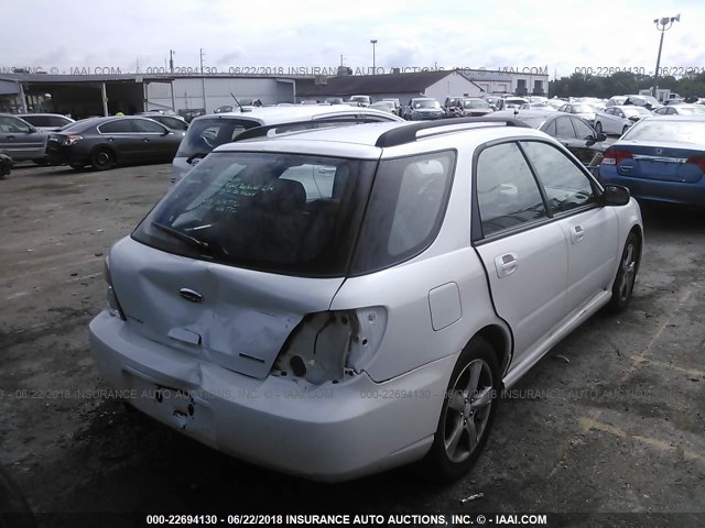 JF1GG61607H811458 - 2007 SUBARU IMPREZA 2.5I WHITE photo 6