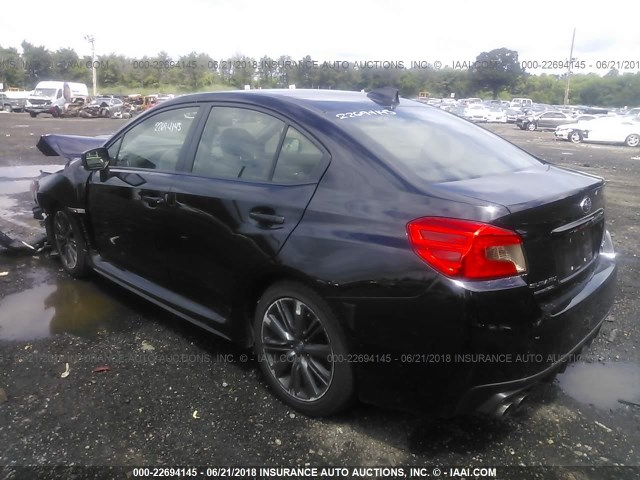 JF1VA1A63F9831028 - 2015 SUBARU WRX BLACK photo 3