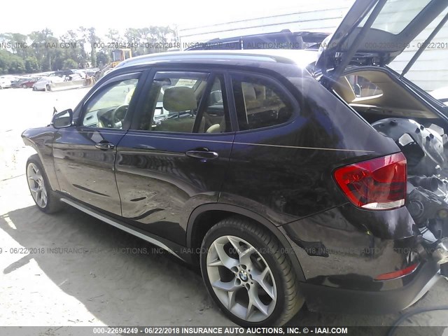 WBAVM1C58FV317315 - 2015 BMW X1 SDRIVE28I BLACK photo 3