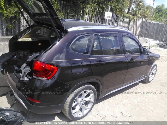 WBAVM1C58FV317315 - 2015 BMW X1 SDRIVE28I BLACK photo 4