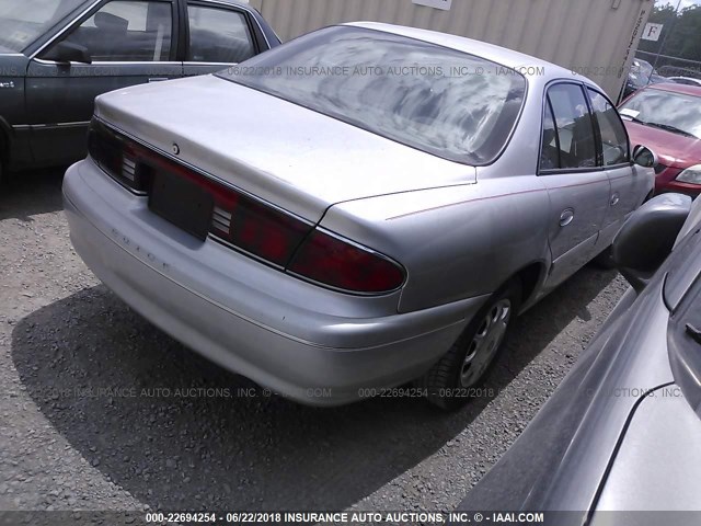 2G4WS52J921190844 - 2002 BUICK CENTURY CUSTOM SILVER photo 4