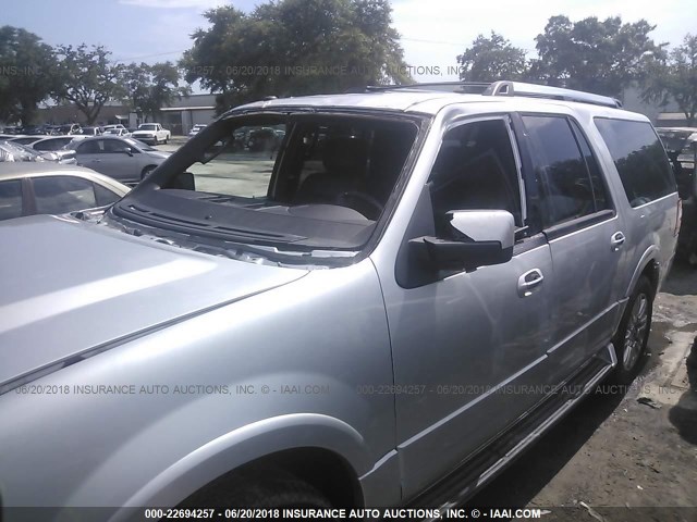 1FMJK1K50BEF18530 - 2011 FORD EXPEDITION EL LIMITED SILVER photo 6