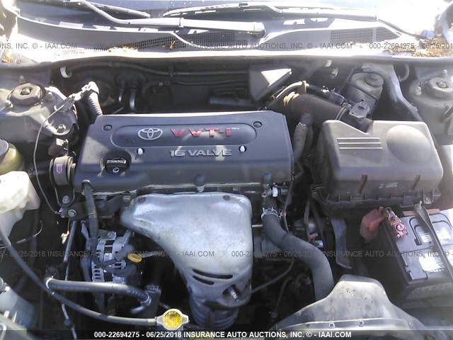 4T1BE32K04U375035 - 2004 TOYOTA CAMRY LE/XLE/SE ტალღისფერი ფოტო 10