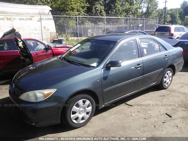 4T1BE32K04U375035 - 2004 TOYOTA CAMRY LE/XLE/SE ტალღისფერი ფოტო 2
