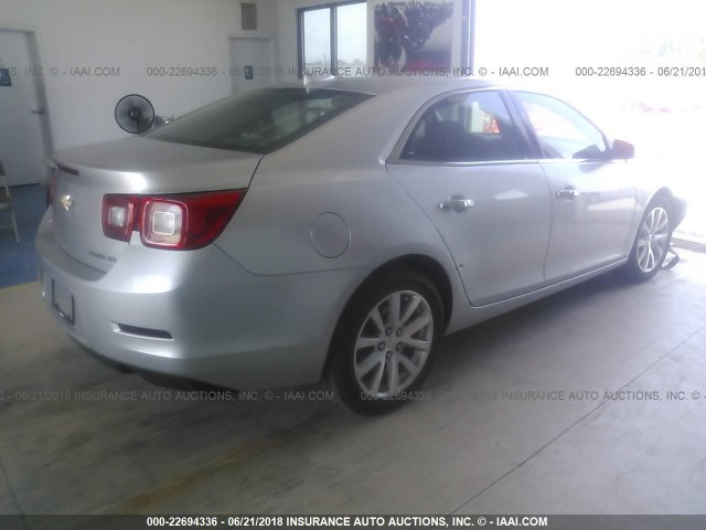 1G11E5SA7GF161616 - 2016 CHEVROLET MALIBU LIMITED LTZ Gümüş foto 4