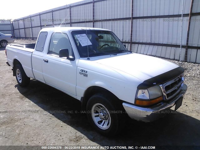 1FTYR14VXXPB21155 - 1999 FORD RANGER SUPER CAB WHITE photo 1