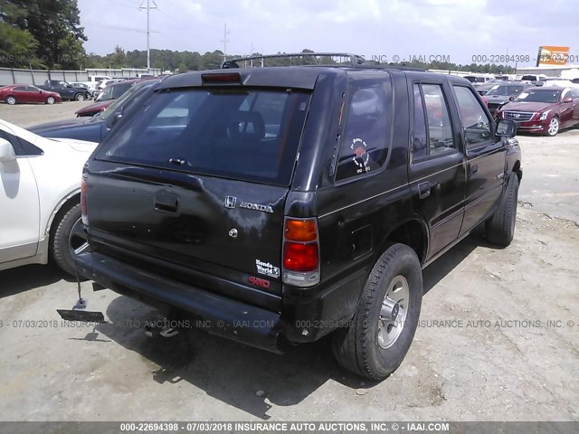 4S6CY58V9S4402990 - 1995 HONDA PASSPORT EX/LX Սև լուսանկար 4