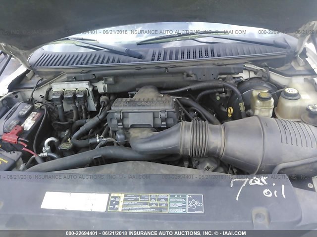 1FMPU19566LA08386 - 2006 FORD EXPEDITION LIMITED WHITE photo 10