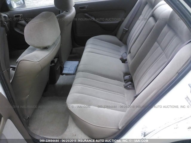 4T1BG12K3TU697259 - 1996 TOYOTA CAMRY DX/LE/XLE WHITE photo 8