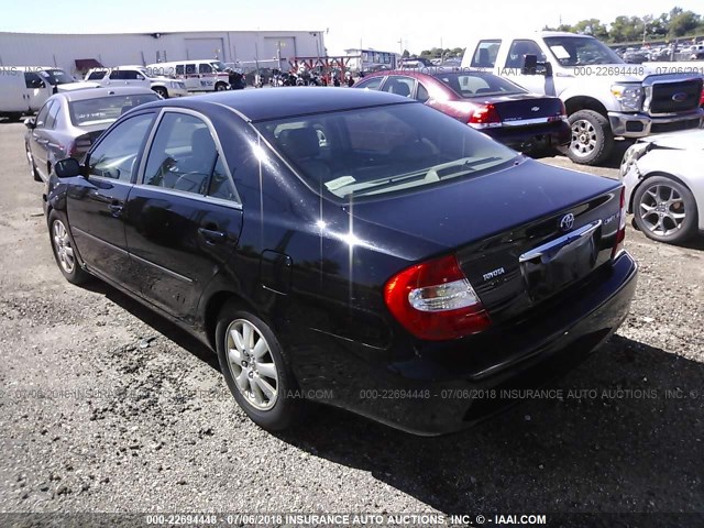 4T1BE30K23U233755 - 2003 TOYOTA CAMRY LE/XLE/SE Qara foto 3