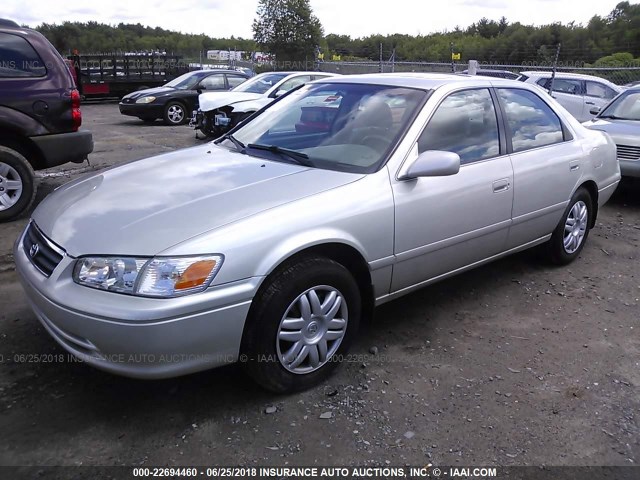 4T1BG22K7YU706963 - 2000 TOYOTA CAMRY CE/LE/XLE 银色 照片 2