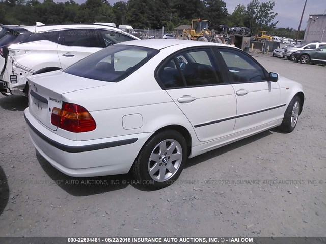 WBAEU33492PF67120 - 2002 BMW 325 XI WHITE photo 4