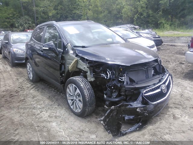 KL4CJ3SB2HB055294 - 2017 BUICK ENCORE BLACK photo 1