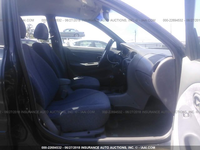 KMHJW35F5YU169156 - 2000 HYUNDAI ELANTRA GLS BLUE photo 5