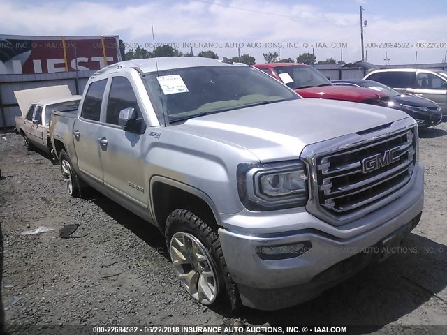 3GTU2NEC4HG459616 - 2017 GMC SIERRA K1500 SLT SILVER photo 1