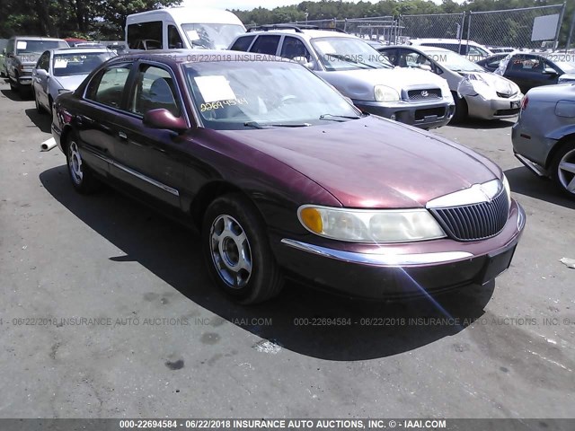 1LNHM97V1YY811750 - 2000 LINCOLN CONTINENTAL  Rot Foto 1