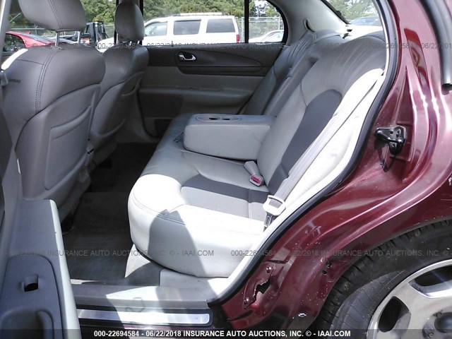 1LNHM97V1YY811750 - 2000 LINCOLN CONTINENTAL  Rot Foto 8