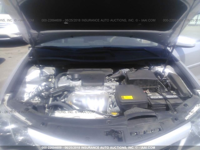 4T1BF1FK5EU370751 - 2014 TOYOTA CAMRY L/SE/LE/XLE 银色 照片 10