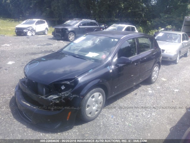 W08AR671985112492 - 2008 SATURN ASTRA XE BLACK photo 2