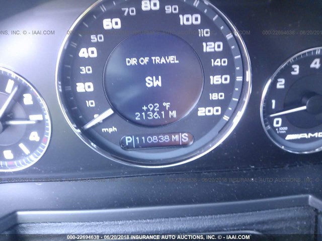 WDBUF77X98B267910 - 2008 MERCEDES-BENZ E 63 AMG 银色 照片 7