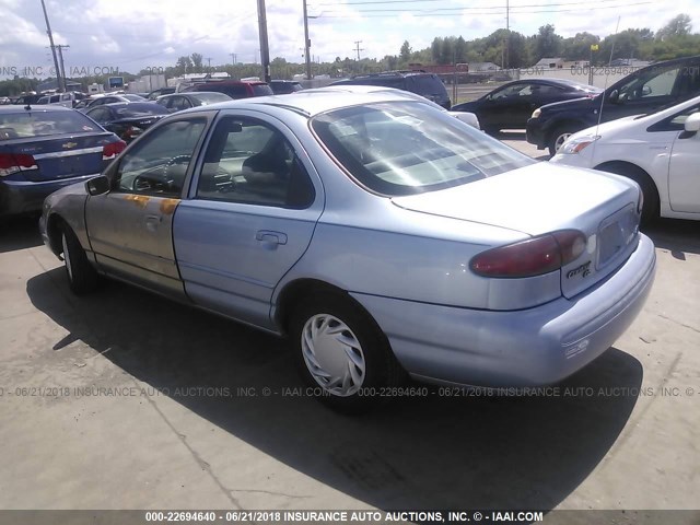 3FALP6532VM103526 - 1997 FORD CONTOUR GL/SPORT BLUE photo 3