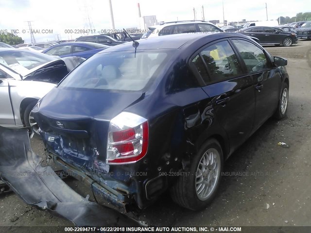 3N1AB61EX7L641975 - 2007 NISSAN SENTRA 2.0/2.0S/2.0SL BLUE photo 4