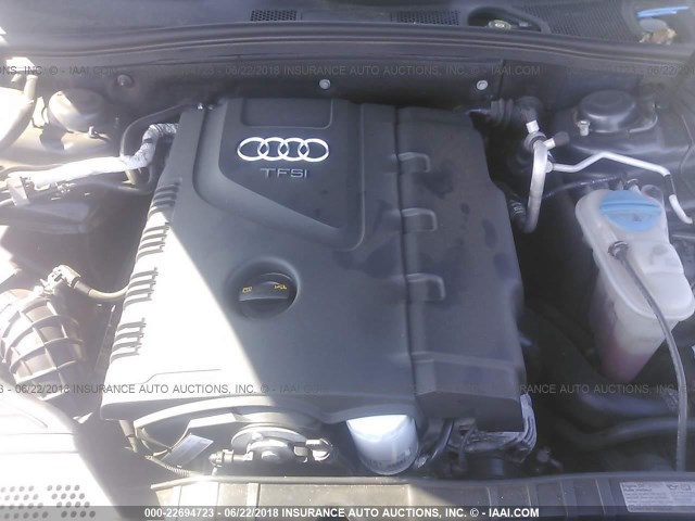 WAUAFAFL1AN006126 - 2010 AUDI A4 PREMIUM GRAY photo 10