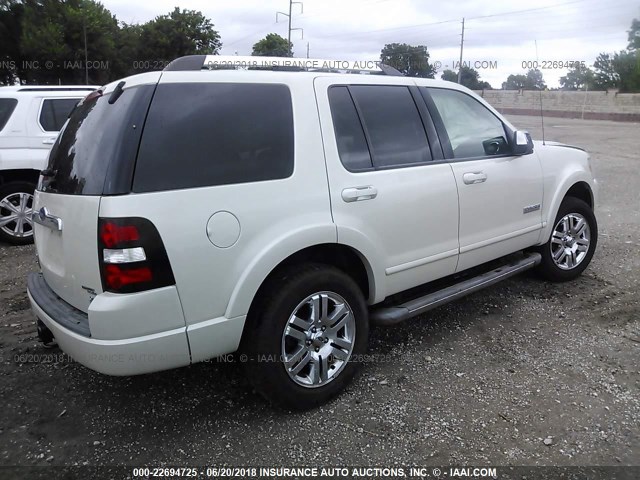 1FMEU75826ZA03323 - 2006 FORD EXPLORER LIMITED 白色 照片 4