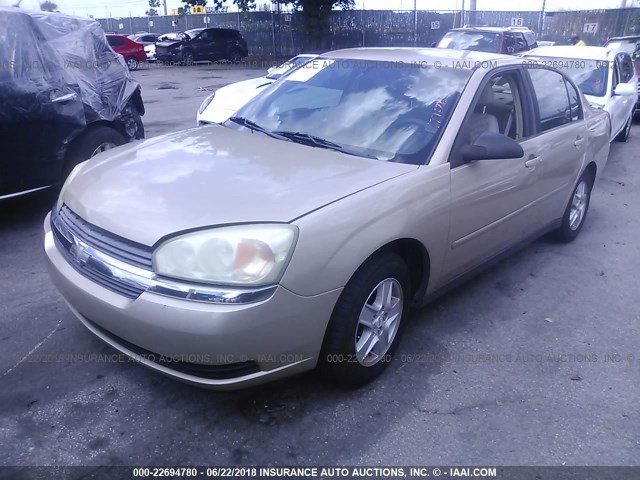 1G1ZT54844F177626 - 2004 CHEVROLET MALIBU LS GOLD photo 2