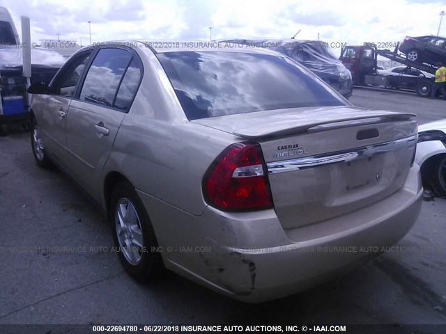 1G1ZT54844F177626 - 2004 CHEVROLET MALIBU LS GOLD photo 3