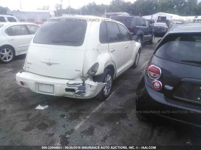 3A8FY58B88T106998 - 2008 CHRYSLER PT CRUISER TOURING WHITE photo 4